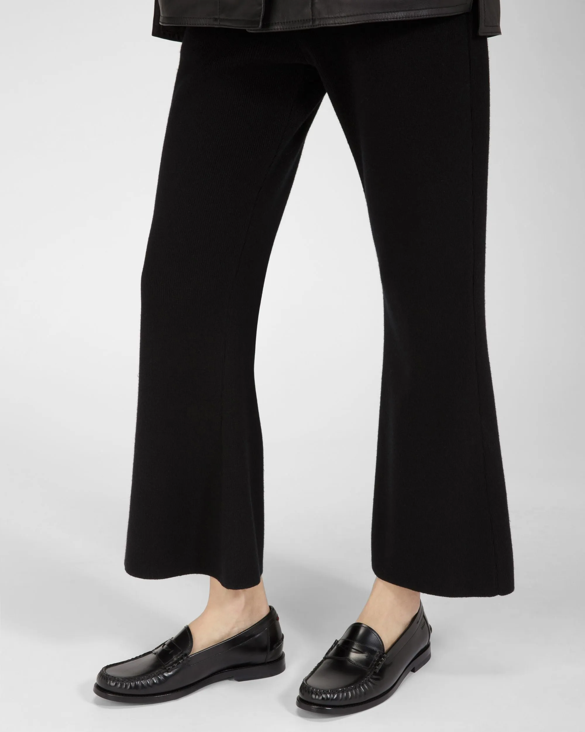 Coelo Leather Moccasins In Black