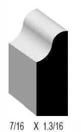 Colonial, Pine Shoe Trim