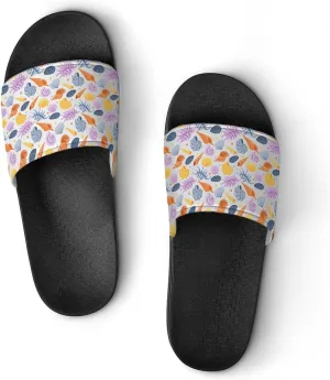 Colorfull Seashells Slippers for Women Rubber Slides Womens Sandal Slippers