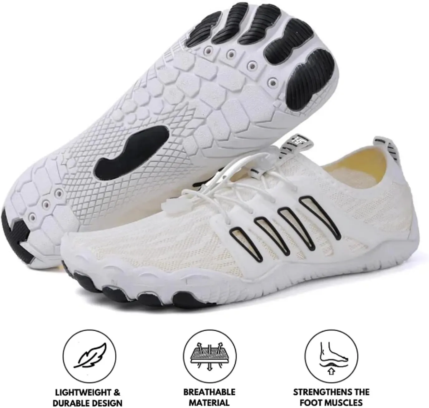 Colson Pro Healthy - Non Slip Barefoot Shoes, Soft, Flexible, and Thin Soles Quick Dry Shoe, Ideal Choice Daily Wear, Unisex