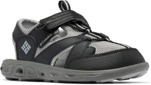 Columbia Youth Techsun Wave Sandal, Black/Steam, 1