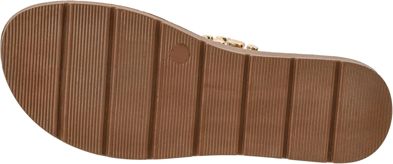 Corkys Footwear Women's Double Take Two Strap Sandal - Stylish, Comfortable, Versatile Summer Footwear, Perfect for Casual & Dressy Outfits, Lightweight