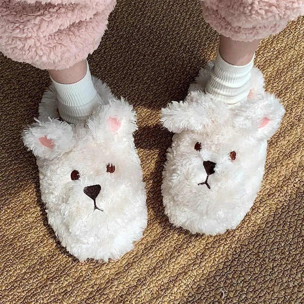 Cow Slippers Fluffy Slippers Kawaii Slipper for Women Animal Slippers Frog Slippers Fuzzy Slippers Kawaii Stuff Pantuflas