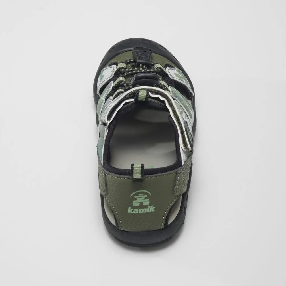 Crab Print - Toddlers Closed-Toe Sandals
