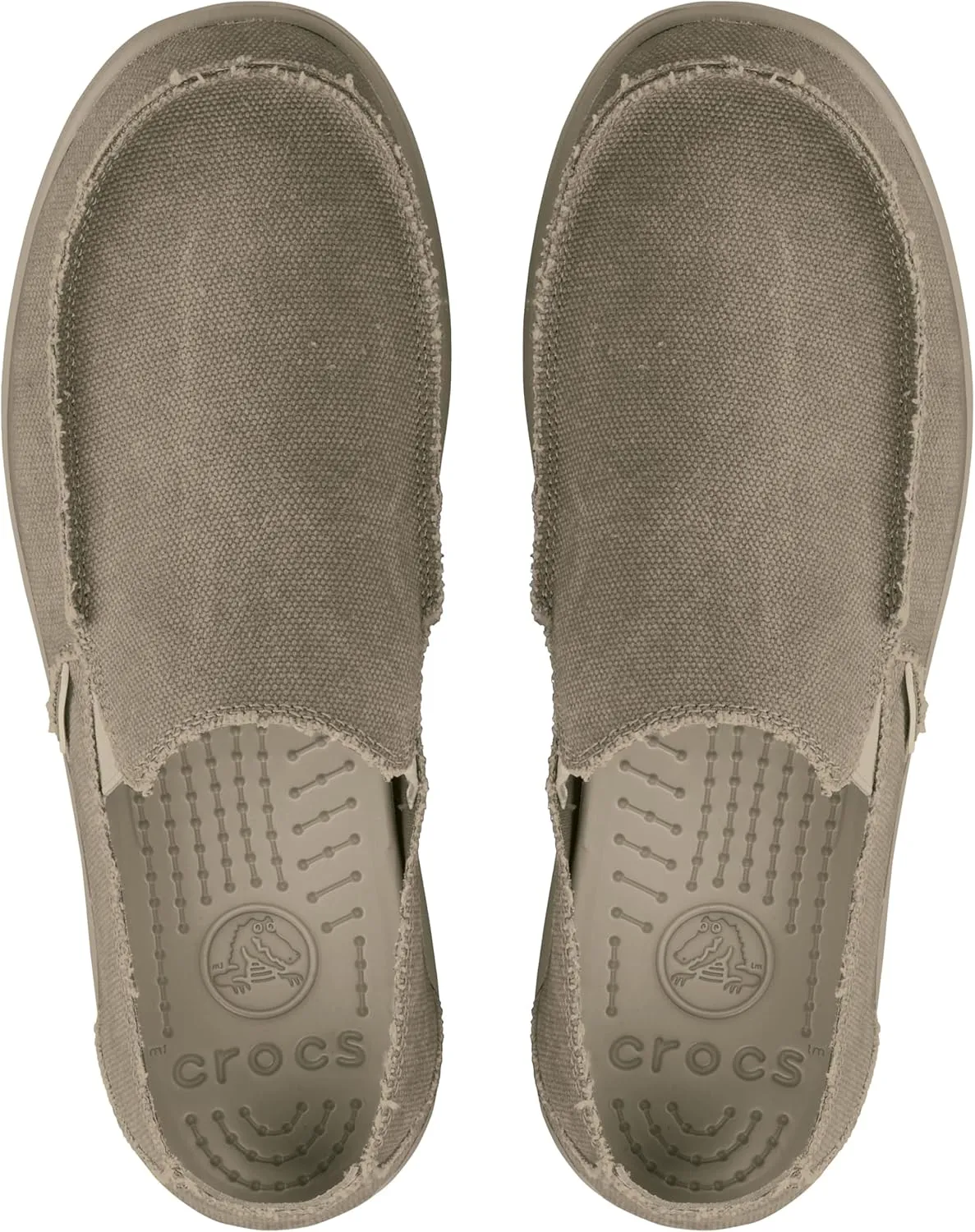 Crocs Men's Santa Cruz Loafer, Comfortable Slip On Shoes for Men