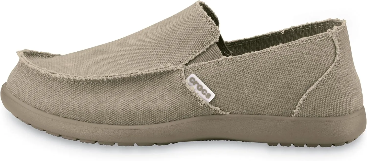 Crocs Men's Santa Cruz Loafer, Comfortable Slip On Shoes for Men