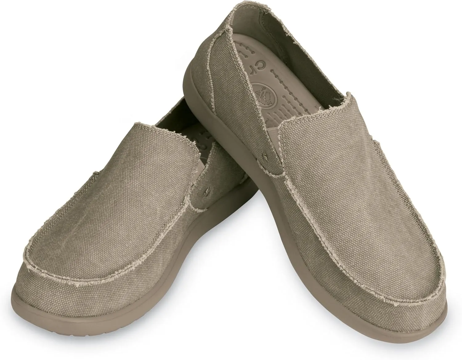 Crocs Men's Santa Cruz Loafer, Comfortable Slip On Shoes for Men