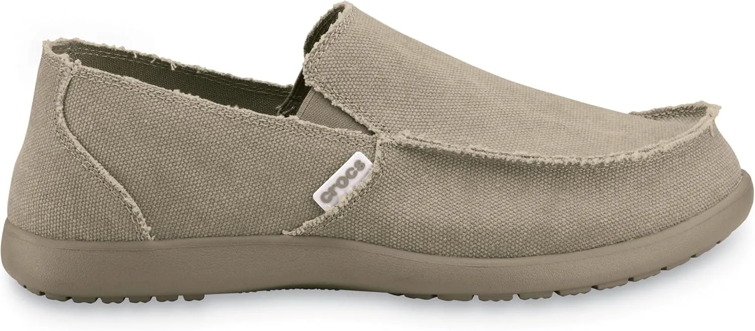 Crocs Men's Santa Cruz Loafer, Comfortable Slip On Shoes for Men