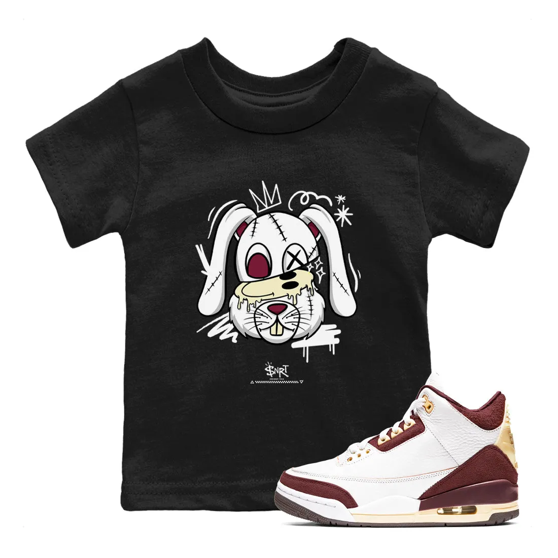 Crush Bunny Ma Kids Tees Crazy - Jordan Maniere 3 Air Burgundy Encrypted A SNRT Compact x Sneaker
