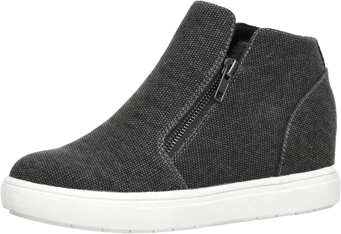 CUSHIONAIRE Women's Hart Hidden Wedge Sneaker  Wide Width Available