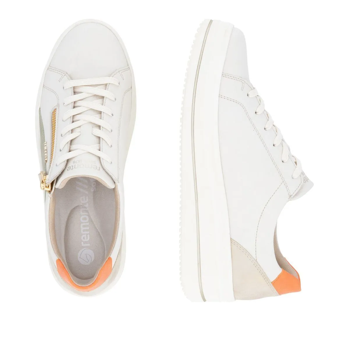 D1C01 White Sneaker