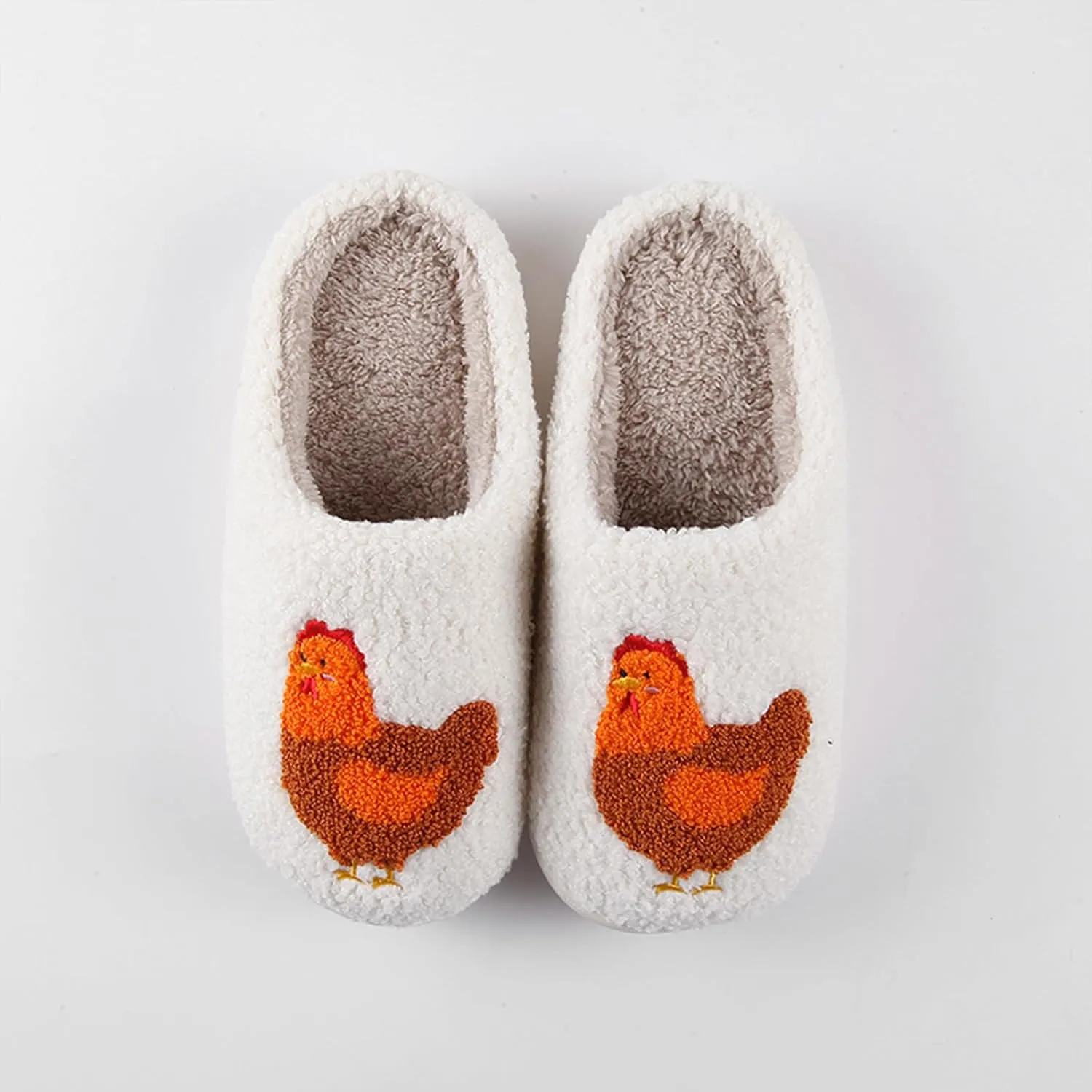 Dachshund Slippers for Women Chicken Slippers for Women Memory Foam Owl Slippers Cute Animal Dog Slipper Fluffy Shoes