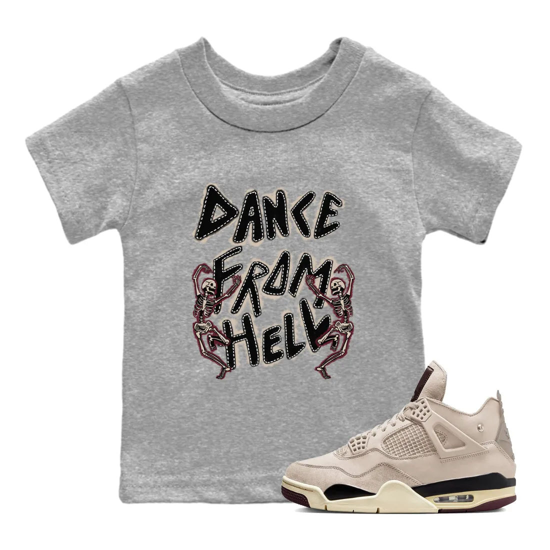 Dance Tees - SNRT Fossil Hell From Air Sneaker Jordan A 4 Ma x On-time delivery Intelligent Kids Stone Maniere