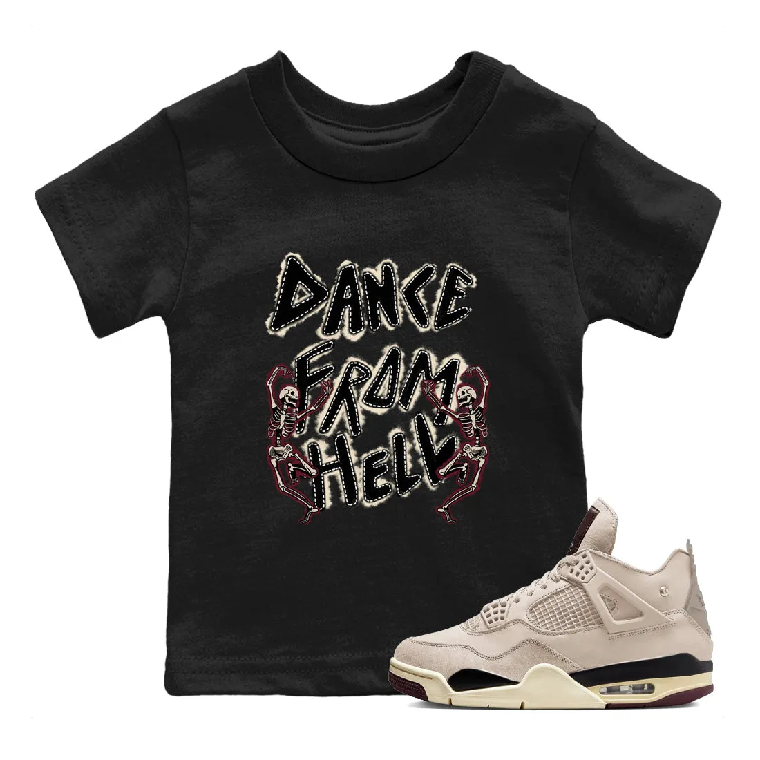 Dance Tees - SNRT Fossil Hell From Air Sneaker Jordan A 4 Ma x On-time delivery Intelligent Kids Stone Maniere