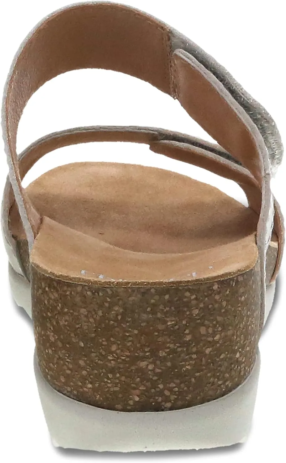 Dansko Maddy Slip-On Wedge Sandal for Women –Comfortable Wedge Shoes with Arch Support –Fully Adjustable Straps with Hook & Loop Closure–Versatile Casual to Dressy Footwear –Lightweight Rubber Outsole