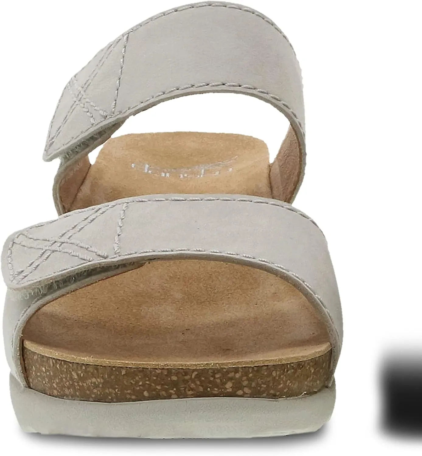 Dansko Maddy Slip-On Wedge Sandal for Women –Comfortable Wedge Shoes with Arch Support –Fully Adjustable Straps with Hook & Loop Closure–Versatile Casual to Dressy Footwear –Lightweight Rubber Outsole