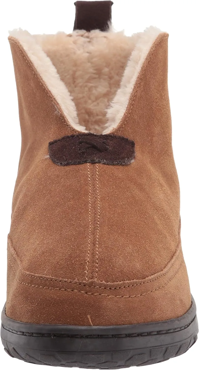 Dearfoams Men's Genuine Suede Boot