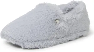Dearfoams Women's Ellie Fluffy Snuggle Slipper