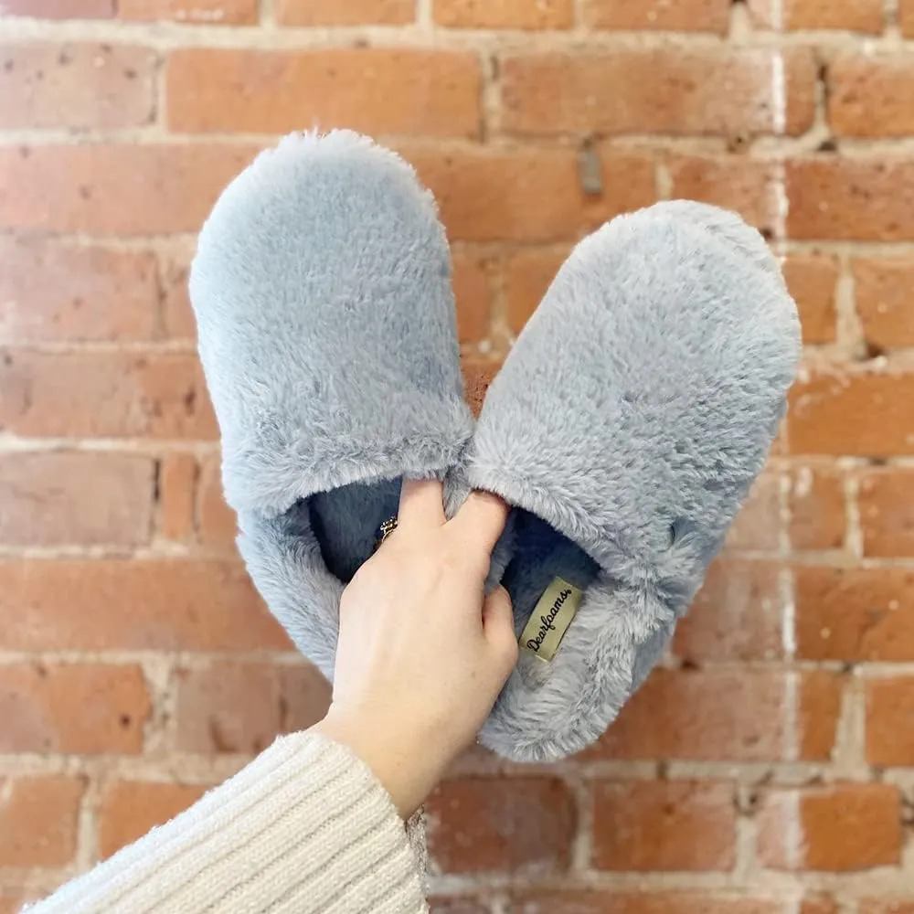 Dearfoams Women's Ellie Fluffy Snuggle Slipper
