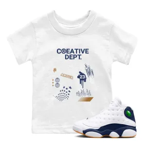 Dept Kids Navy Sneaker 13 Midnight One-time offer Jordan Secure packaging Tees - SNRT Creative Air