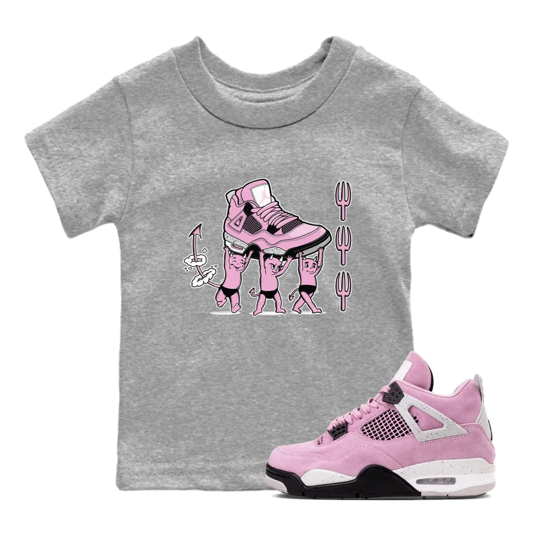 Devil Kids Reliable service 4 Jordan - International returns Babies Orchid Tees Sneaker Air SNRT