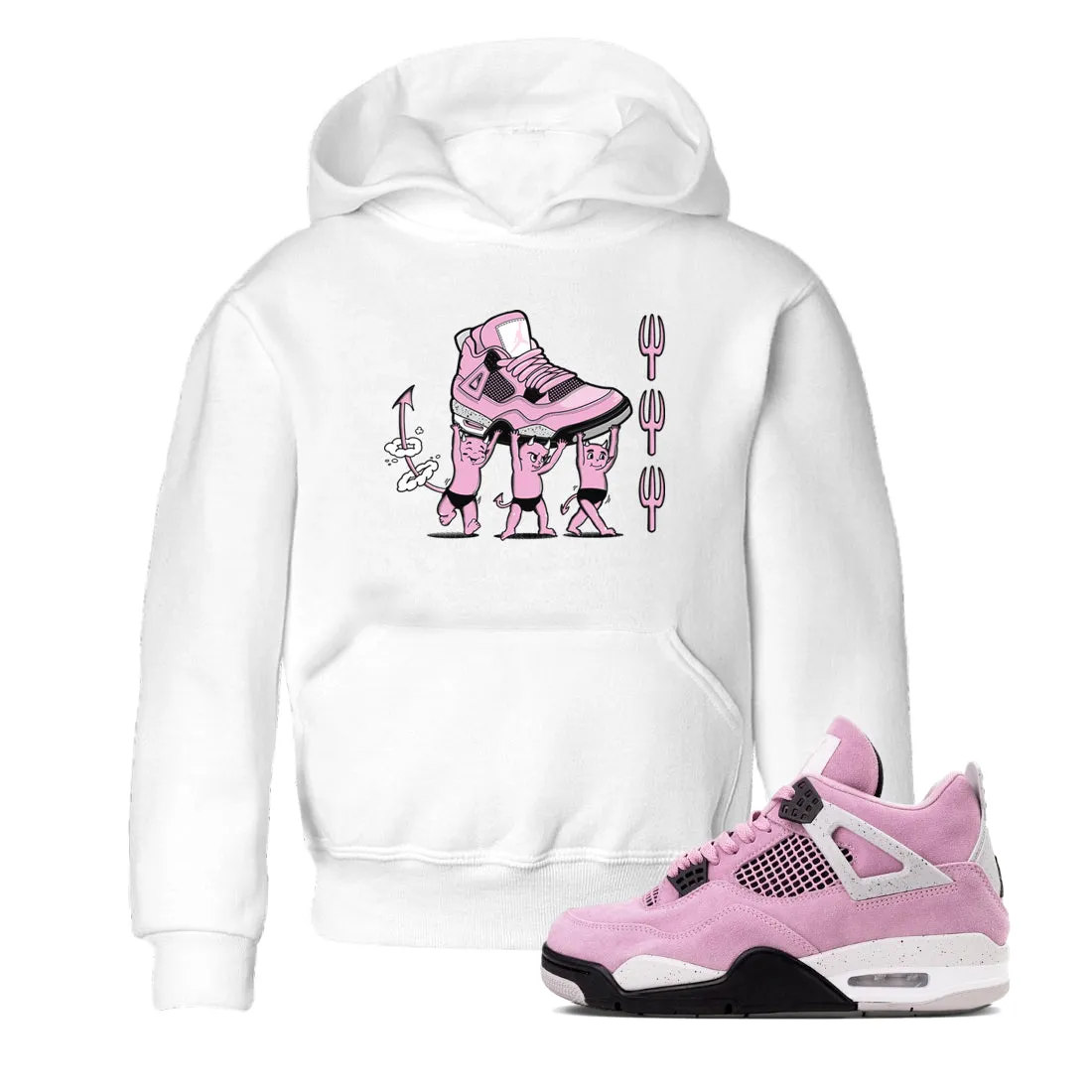 Devil Kids Reliable service 4 Jordan - International returns Babies Orchid Tees Sneaker Air SNRT