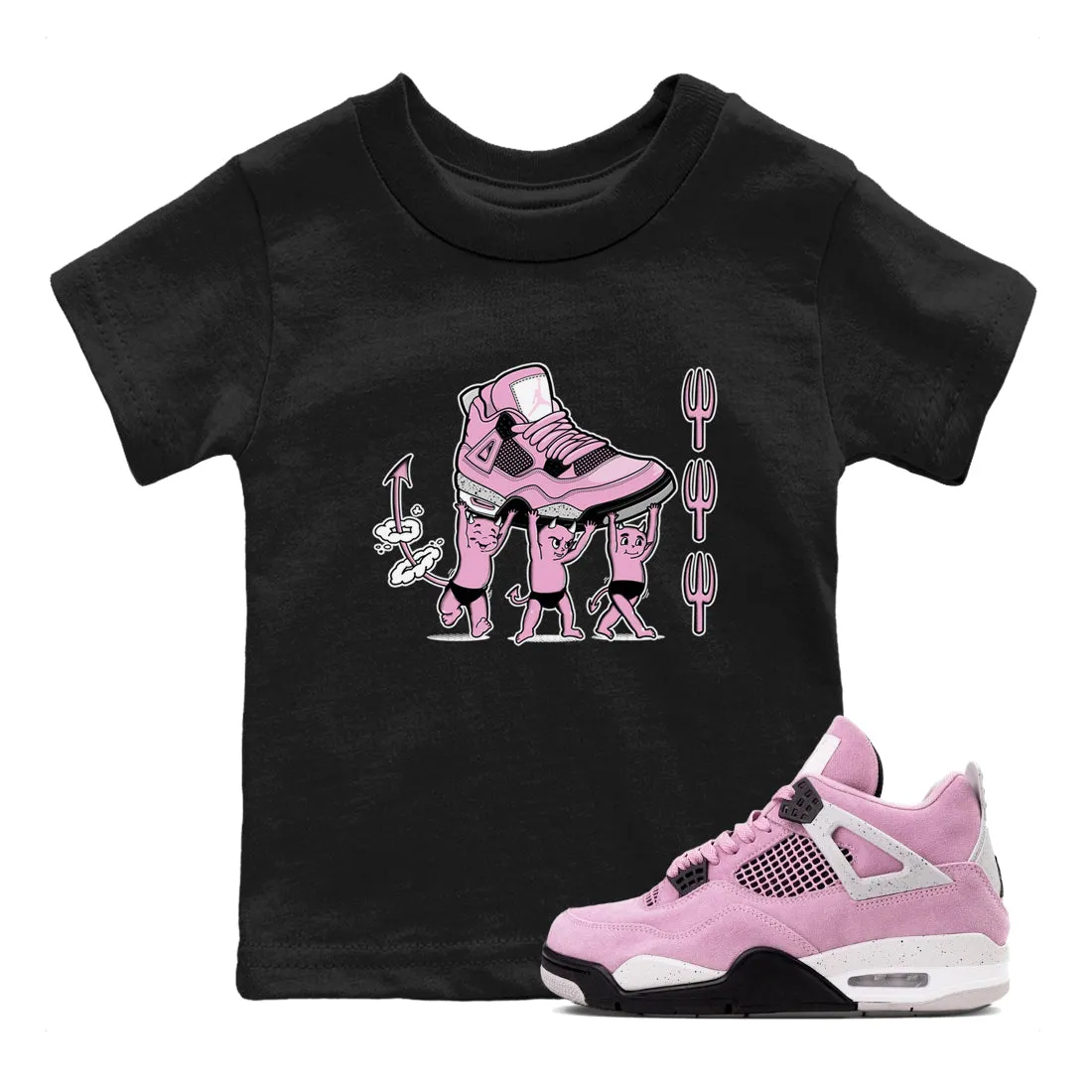 Devil Kids Reliable service 4 Jordan - International returns Babies Orchid Tees Sneaker Air SNRT