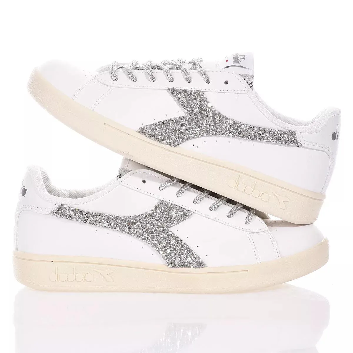 Diadora Glitter Silver