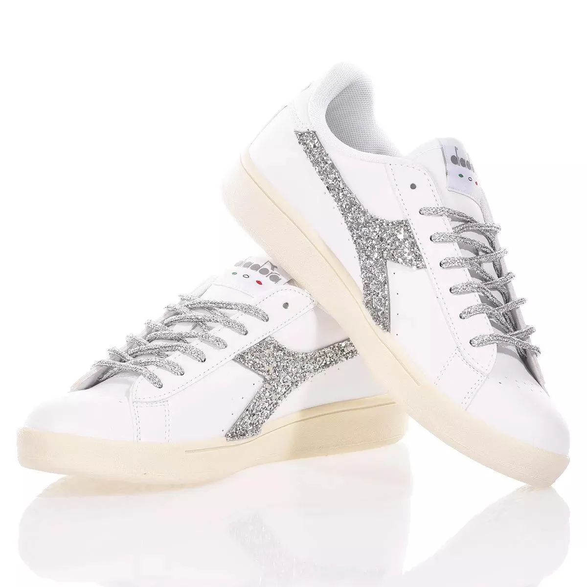 Diadora Glitter Silver