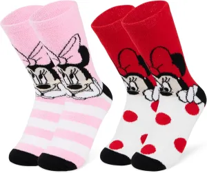Disney Stitch Slippers Socks Women 2 Pack Fluffy Socks Non Slip Fleece Bed Socks Stitch Minnie Mickey Mouse Baby Yoda