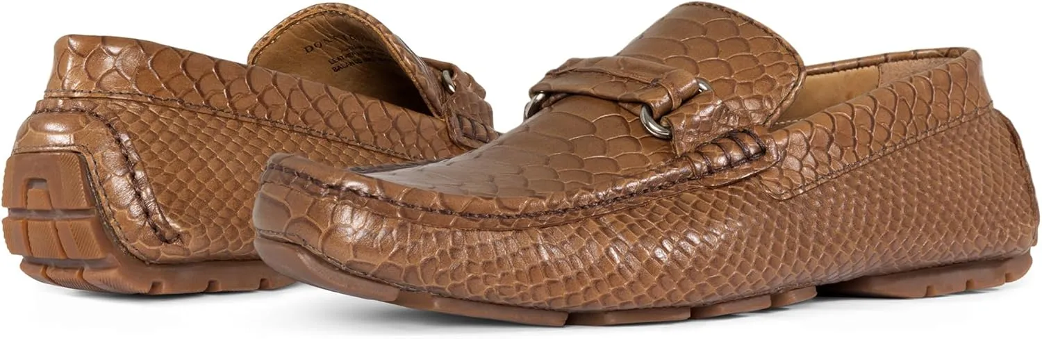 Donald Pliner Donnie Driver Men’s Slip-On Shoe - Classic Dress Loafers for Men, Memory Foam Insole, Men’s Driving Shoes for Men, Comfortable Dress Shoes
