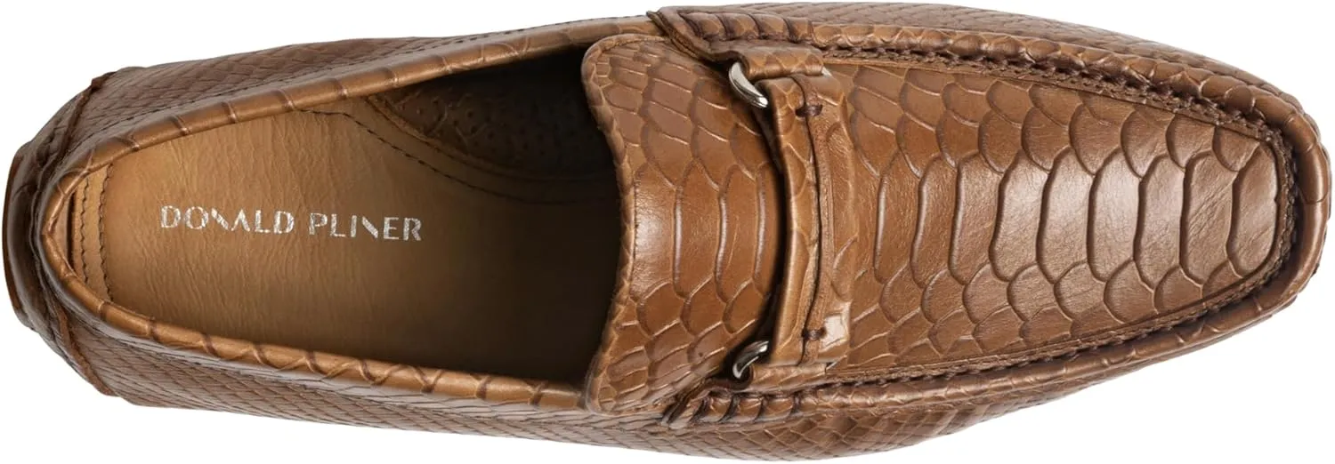 Donald Pliner Donnie Driver Men’s Slip-On Shoe - Classic Dress Loafers for Men, Memory Foam Insole, Men’s Driving Shoes for Men, Comfortable Dress Shoes