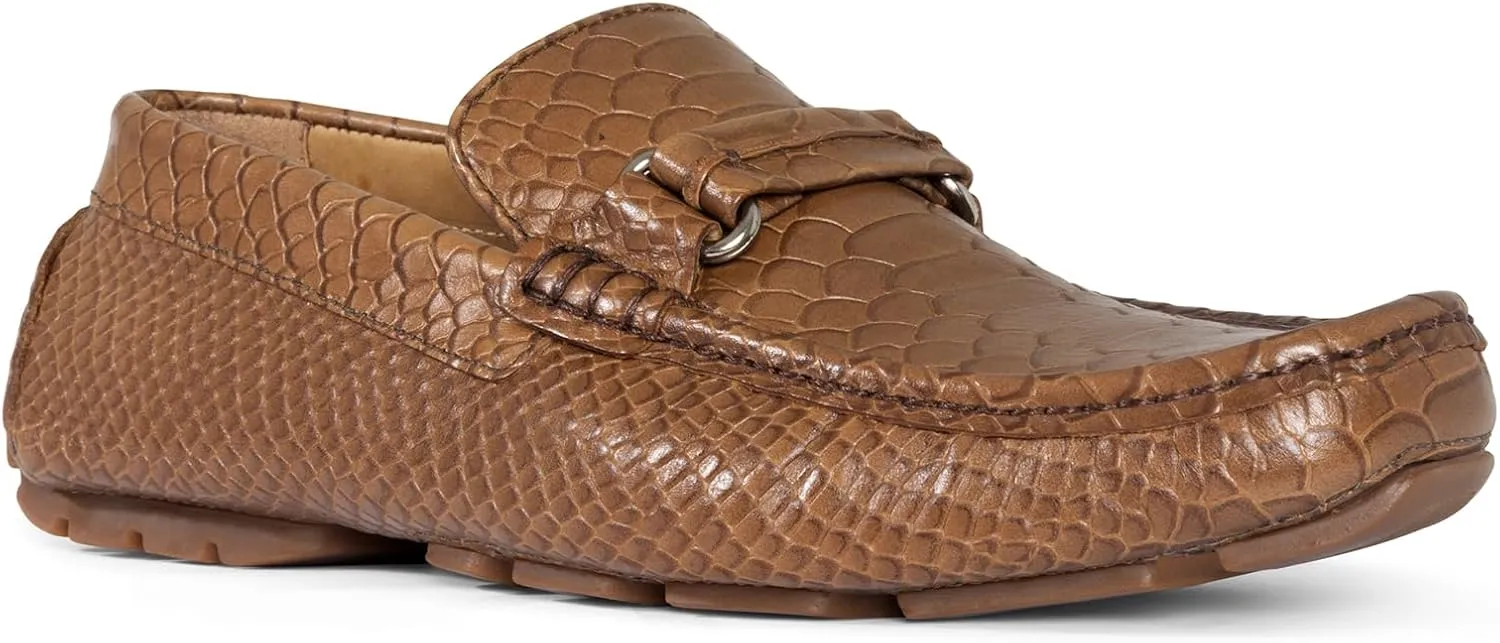 Donald Pliner Donnie Driver Men’s Slip-On Shoe - Classic Dress Loafers for Men, Memory Foam Insole, Men’s Driving Shoes for Men, Comfortable Dress Shoes
