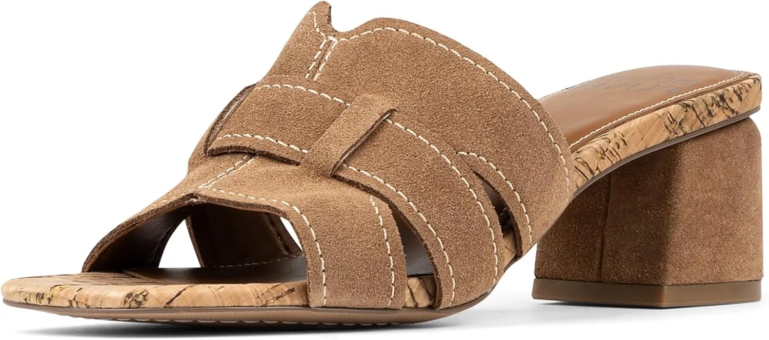 Donald Pliner Women's Junior Heeled Sandal, Saddle, 6.5
