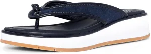 Donald Pliner Women's Klarice Distressed Metallic Wedge Sandal