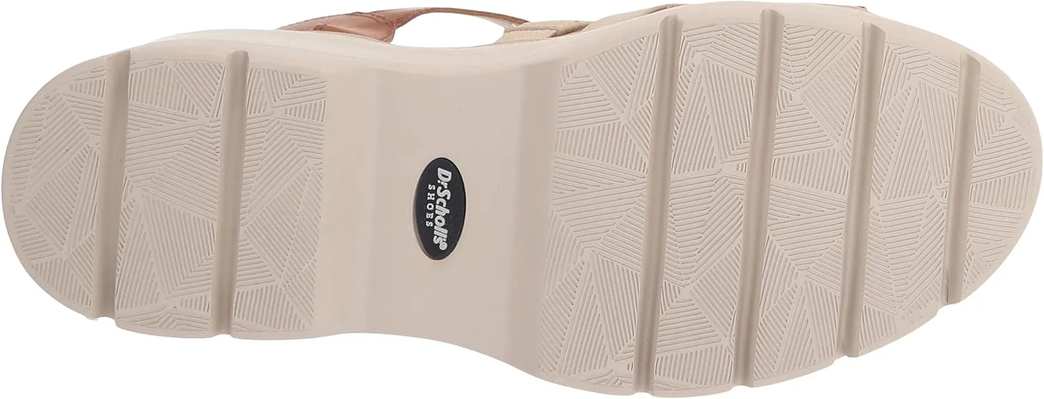Dr. Scholl's Shoes Women's Check It Out Platform Wedge Fisherman Sandal
