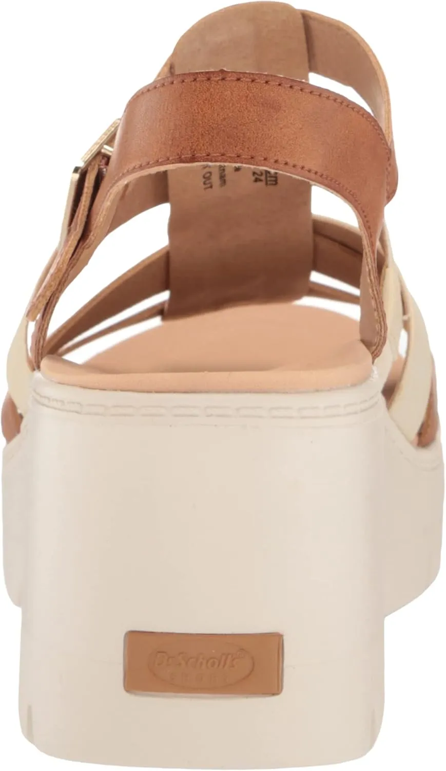 Dr. Scholl's Shoes Women's Check It Out Platform Wedge Fisherman Sandal