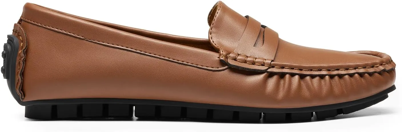DREAM PAIRS Women's Loafers Penny Loafer Slip on Casual Dressy Comfortable Business Work Office Moccasins Driving Loafer Shoes