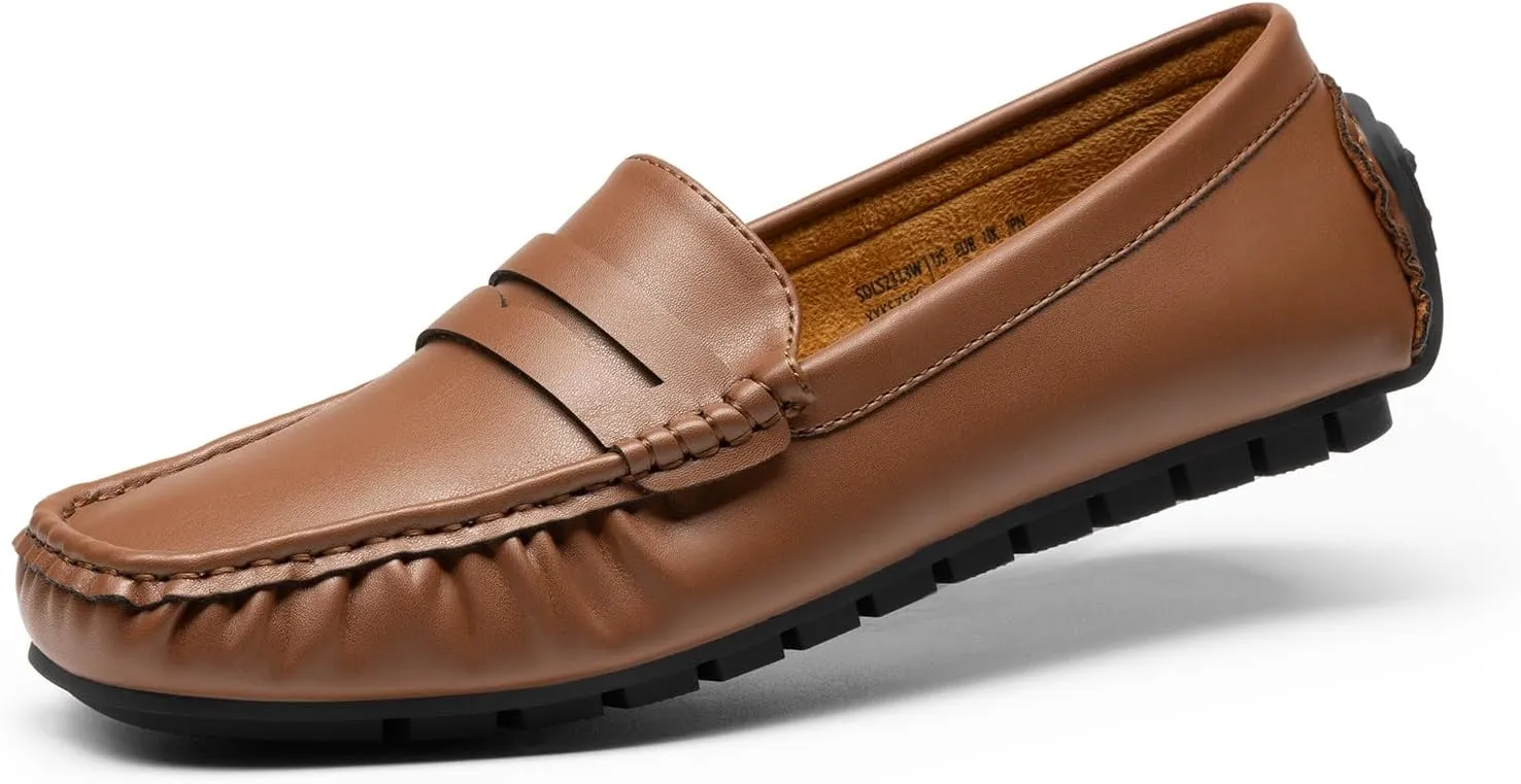 DREAM PAIRS Women's Loafers Penny Loafer Slip on Casual Dressy Comfortable Business Work Office Moccasins Driving Loafer Shoes