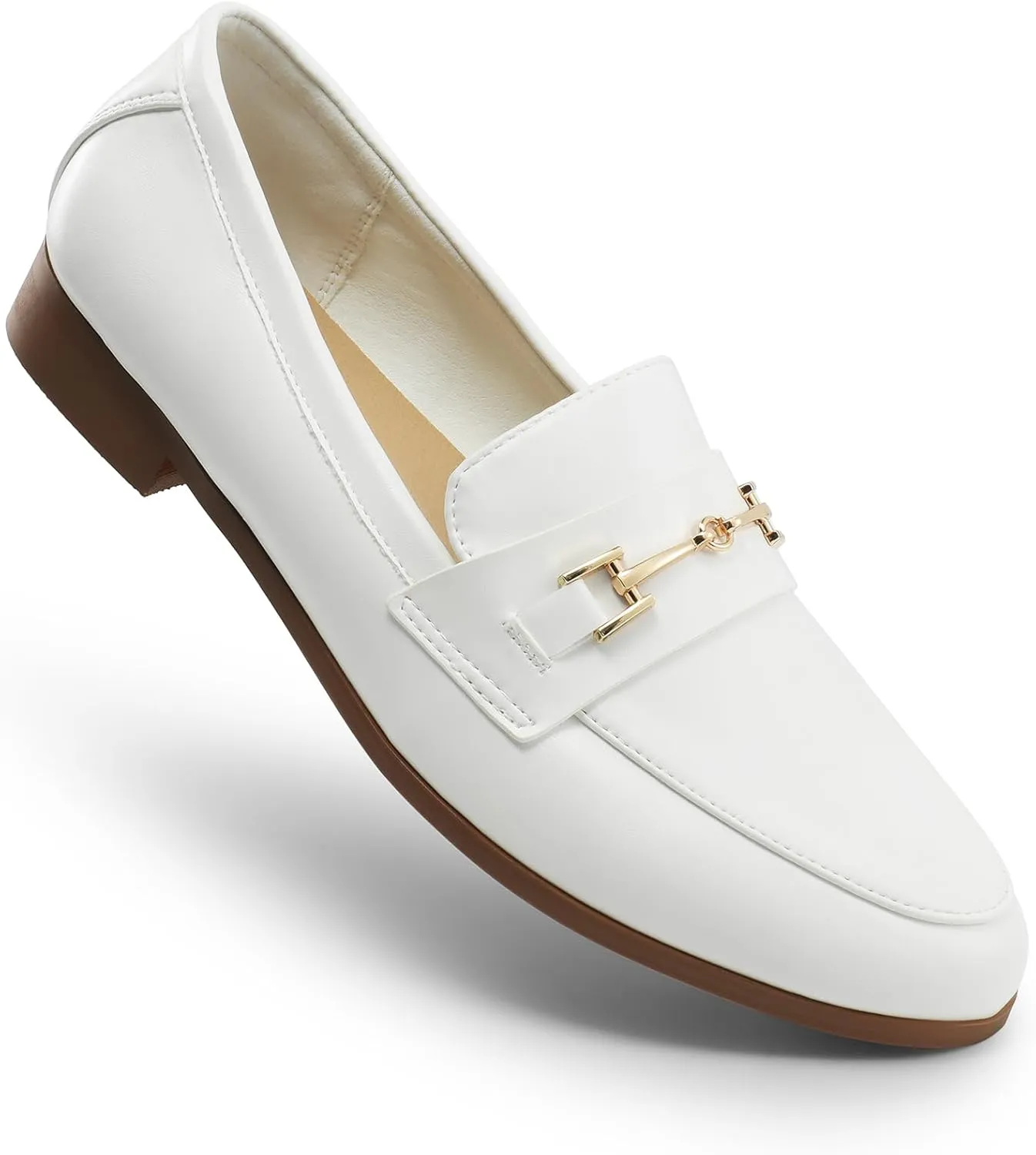 DREAM PAIRS Women's Loafers Penny Loafers Fashion Comfortable Flats Dressy Shoes