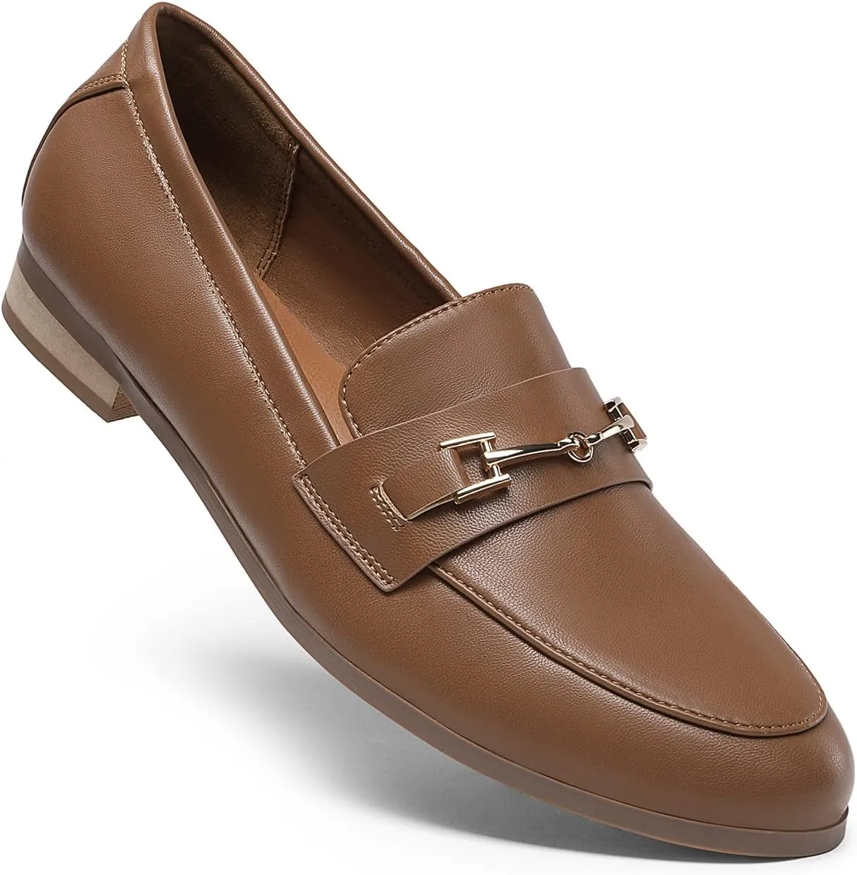 DREAM PAIRS Women's Loafers Penny Loafers Fashion Comfortable Flats Dressy Shoes