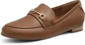 DREAM PAIRS Women's Loafers Penny Loafers Fashion Comfortable Flats Dressy Shoes