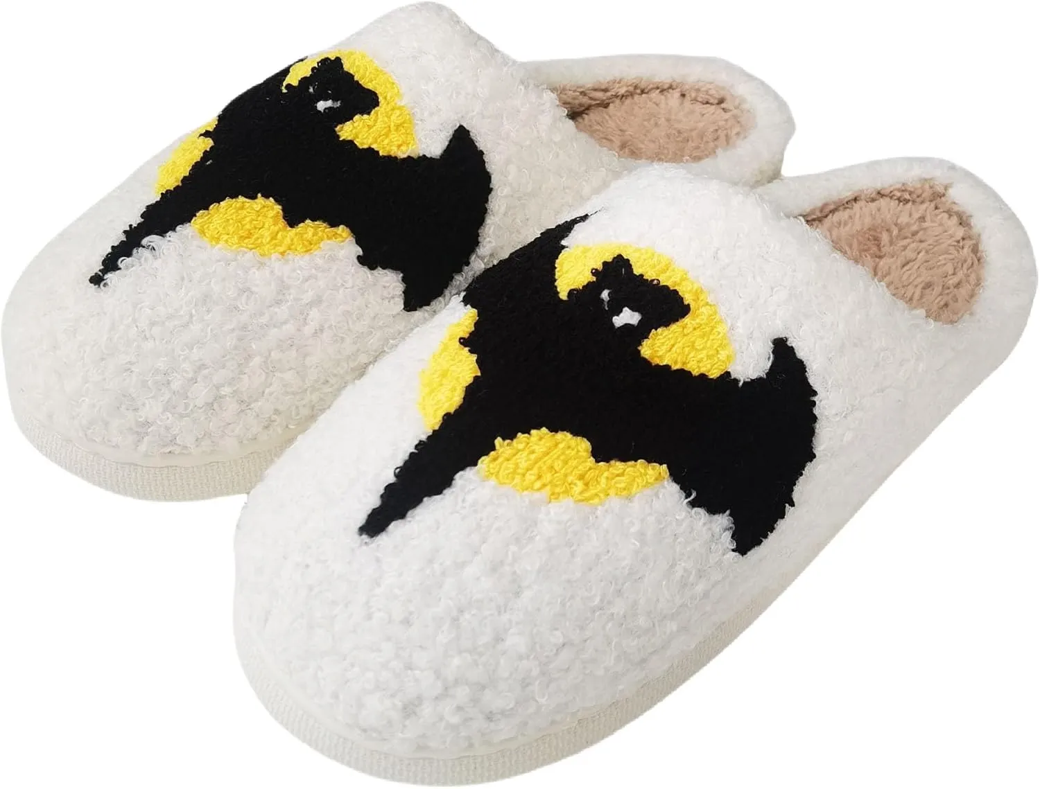 DRUGS ARE BAD Halloween Slippers for Women Men Spooky Lantern Pumpkin Slippers Soft Warm Plush House Indoor Outdoor Slippers