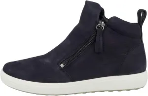 ECCO women's Soft 7 Zip Bootie Sneaker
