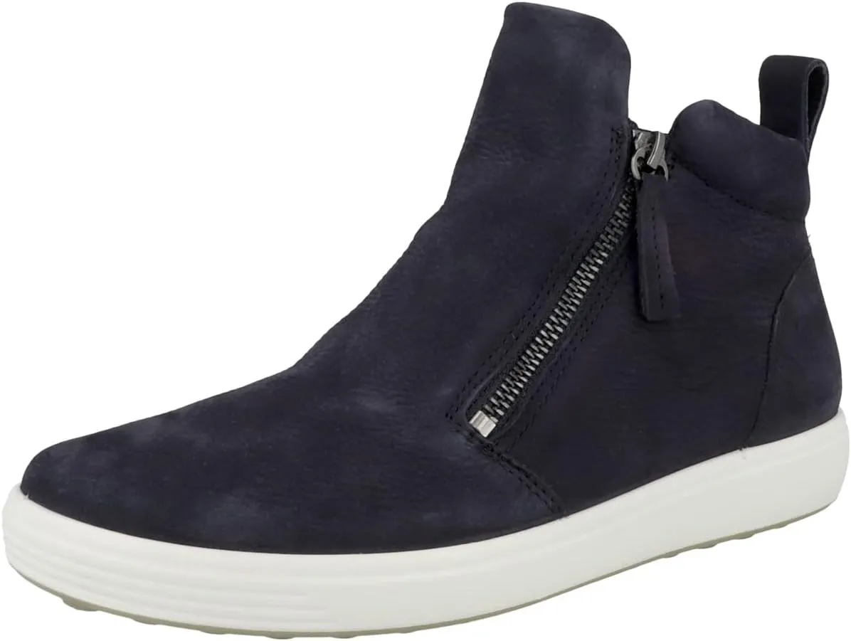 ECCO women's Soft 7 Zip Bootie Sneaker