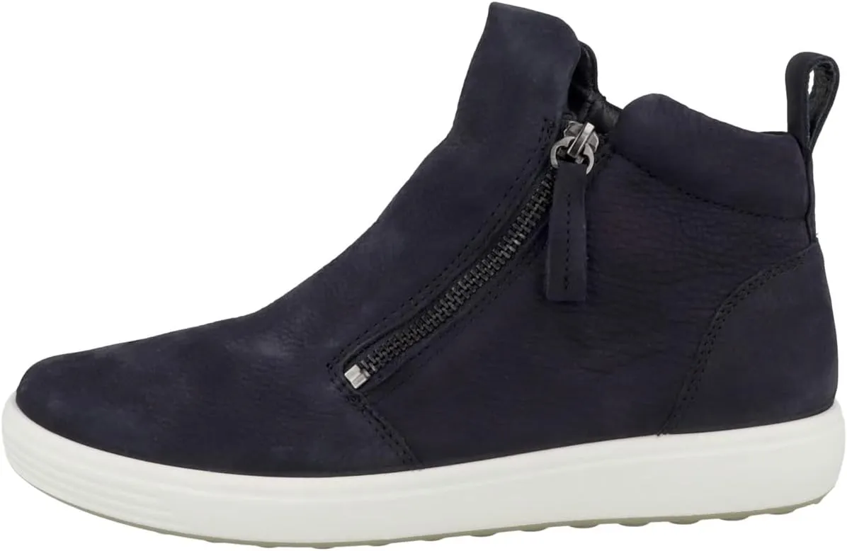 ECCO women's Soft 7 Zip Bootie Sneaker