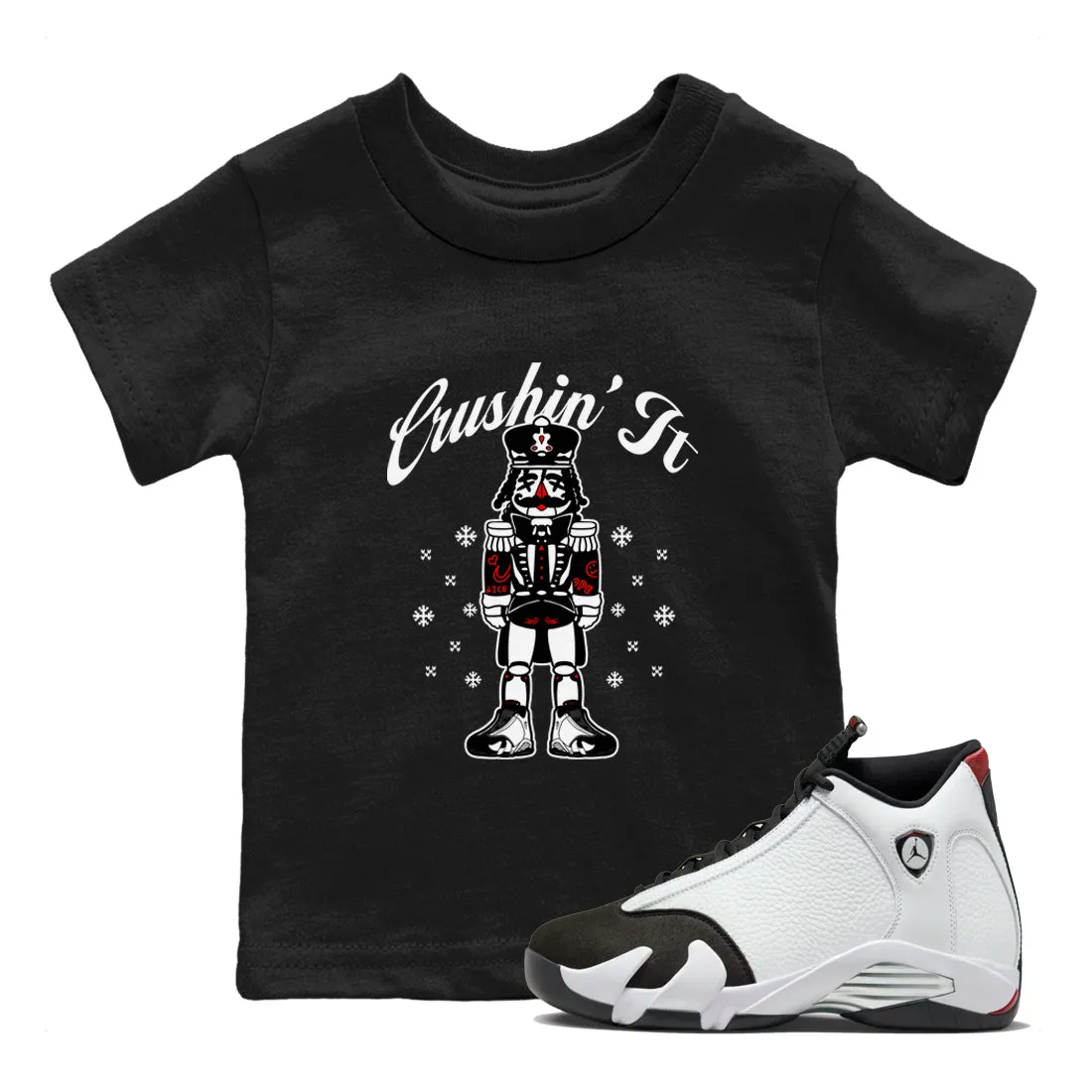 End-of-season sale It Sneaker Black 14 Crushin' Toe Last chance offer Tees SNRT Kids - Jordan Air