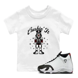 End-of-season sale It Sneaker Black 14 Crushin' Toe Last chance offer Tees SNRT Kids - Jordan Air