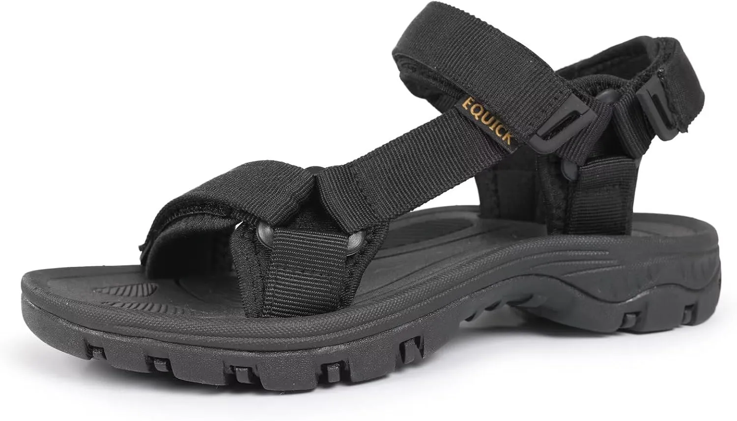 EQUICK Sport Sandals for Women, Open Toe Strap Sandal Anti-skidding Outdoor Water Sandals Comfortable Athletic Sandals for Beach