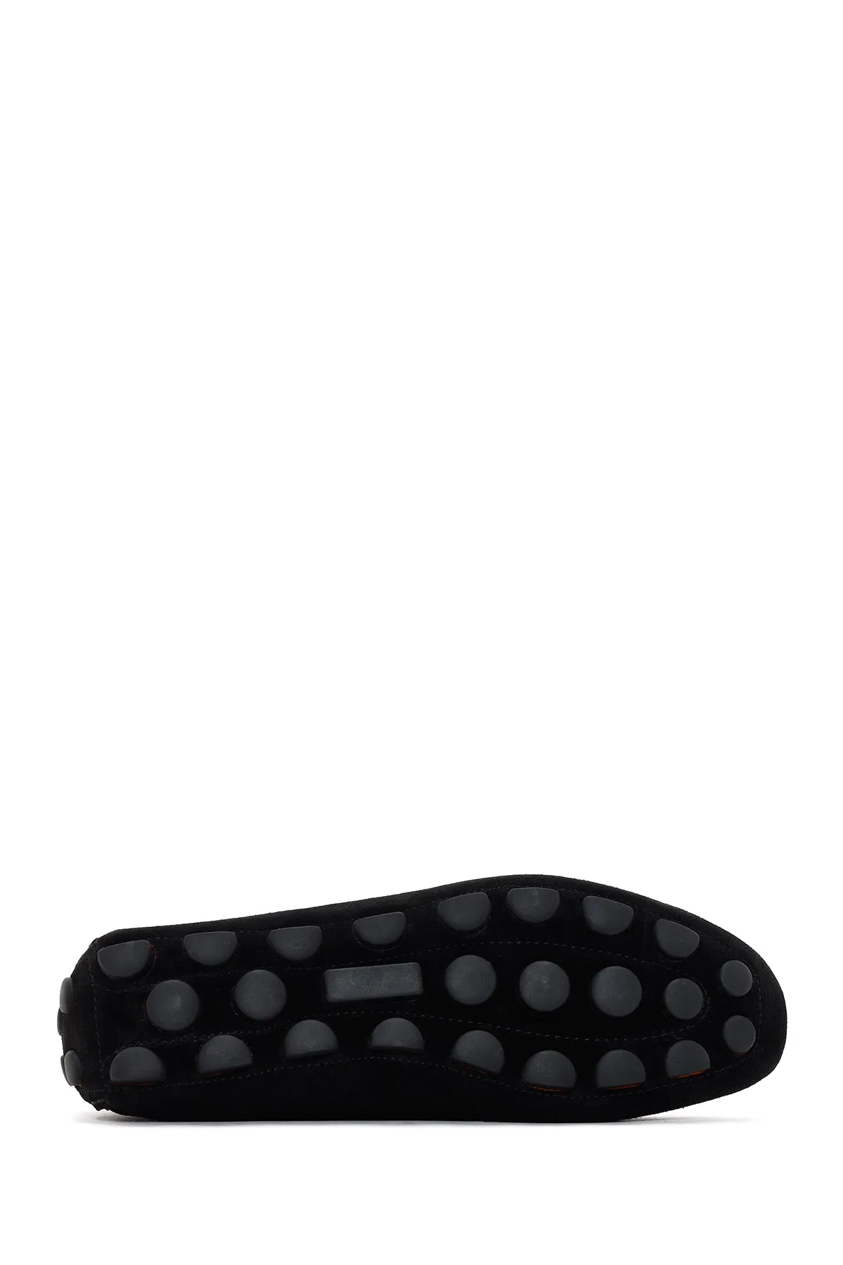 Erkek Siyah Süet Deri Loafer